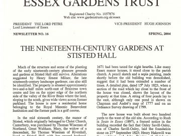 ESSEX GARDENS TRUST 1