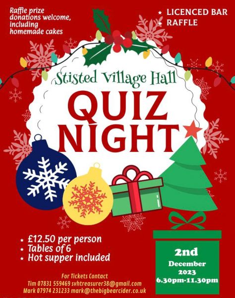 Quiz night Dec 2023