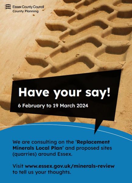 Have your say on the ECC Minerals PLan