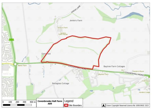 braintree gravel map site covenbrook kings lane site 89